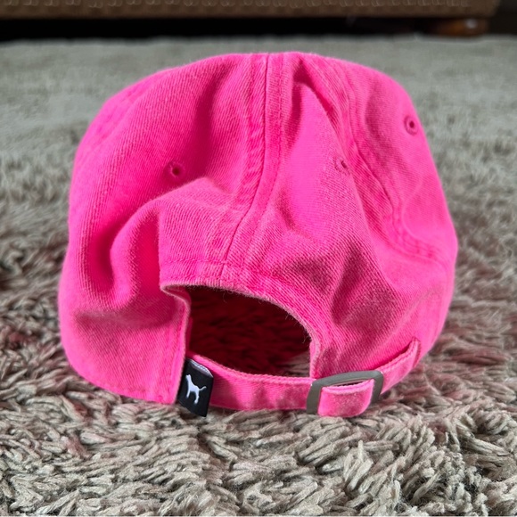 Pink Victoria Secret Hot Pink Baseball Hat - Picture 5 of 8